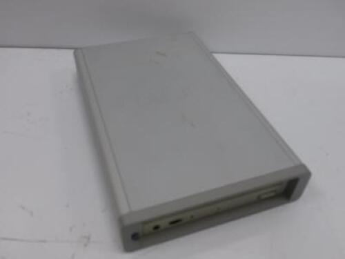 Lacie DVD Re-Writeable Compact Disc. NOTE: requires power supply.