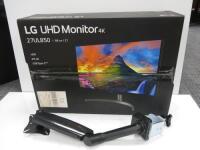 LG 27" UHD 4k Monitor, Model 27UL850. Comes in Original Box with Additional Desk.