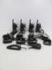 Motorola XT460 Two Way Radio Set to Include: 4 x XT460 Radios, 4 x Rapid Chargers & 4 x Earpiece with In Line Mic. - 2