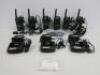 Motorola XTNiD Two Way Radio Set to Include: 6 x XTNiD Radios, 3 x Rapid Chargers & 6 x Earpiece with In Line Mic. - 2