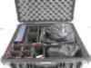 Hollyland Mars T100 Full Duplex Wireless Intercom System to Include: 1 x Portable Base Station, 4 x Belt Packs, 2 x Battery Packs, 5 x Professional Single Sided Headsets and Genuine Peli 1550 Case. - 17