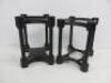 Pair of Yamaha HS7 Powered Speaker System in White. Comes with 2 x Stands. - 11