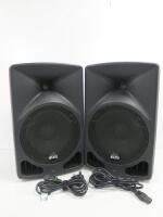 Pair of Alto Professional TX10 280 Watt 10" 2-Way Active Loudspeaker. Comes with Power Supplies and Penn & Elcom Metal Flight Case.