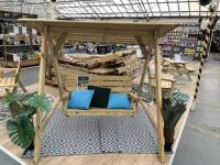 Woodshaw Brantham 2 Seater Hammock (Ex-Display), RRP £499.99.