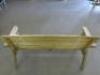 Woodshaw Hampton Bench 5ft (Ex-Display), RRP £149.99. Size W152cm. - 3