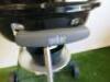 Weber Compact Kettle Charcoal BBQ in Black with Cover (Ex-Display). Size Dia 47cm. - 3