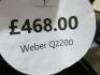 Weber Gas BBQ with Stand, Model Q2200 (Unused), RRP £468.00. - 5