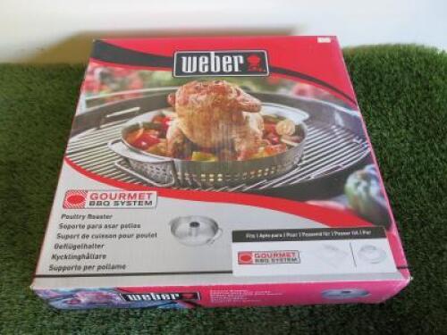 Weber Gourmet BBQ Poultry Roaster (Boxed), RRP £77.99.