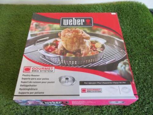 Weber Gourmet BBQ Poultry Roaster (Boxed), RRP £77.99.