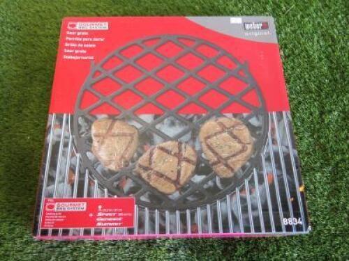 Weber Gourmet BBQ Sear Grate (Boxed), RRP £63.99.