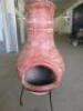 La Hacienda Large Copper Banded Chimenea (Ex-Display). - 2