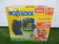 Hozelock 25m Auto Reel (Boxed), RRP £107.99. Code 2042.