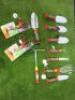 Set of 11 Wolf Garten Garden Hand Tools to Include: 9 x Garden Hand Tools & 2 x Scissors.