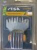 Stiga Multi-Tool Accessories to include: 1 x Shrub Blade 20cm, 1 x Shrub Blade 18cm, 1 x Grass Blade 13cm, 1 x Grass Blade 10cm, 1 x Grass Blade 8cm, 1 x Pruning Cutter & 1 x Soil Grabber, RRP £307.00. - 4