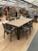 Kettler Elba 6 Seater Dining Set with Table & 6 Chairs with Seat Cushions. (Ex-Display) RRP £1679.00. Size H75 x W220 x D100cm. - 9