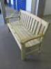 Woodshaw Emsworth 3 Seater Bench (Self Assembly), RRP £349.99. Size W163cm. - 2