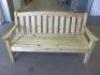 Woodshaw Emsworth 3 Seater Bench (Self Assembly), RRP &pound;349.99. Size W163cm.