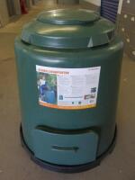 9 x Garantia Schnellkomposter 600012, 280L Composter. Size H89 x Dia80cm.