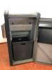 2 x Big Belly Solar Powered Waste Compacting Bins - 4