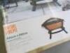 La Hacienda Katori Firepit (Boxed). Size H64 x Dia89cm. - 2