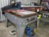 H G Kippax & Sons Ltd Standard Hand Table Screen Printing Machine, S/N EPO1156, Bed Width 118cm. Size H140 x W160 x D180cm. Comes with Foot Pedal. - 2