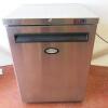 Foster Stainless Steel Undercounter Single Door Freezer, Model LR150-A, S/N E5440022