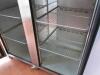 Foster Eco Pro G2 Stainless Steel 2 Door Upright Freezer on Castors with Shelves. Model EP1440H, S/N E5464654, 964L Capacity. Size (H) 207cm x (W) 144cm x (D) 82cm - 6