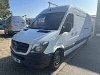 LP17 VBE: Mercedes Sprinter 314CDI Panel Van. Diesel, 2143cc, Mileage 50,100. MOT Expires 13/02/24. Comes with 2 x Keys & V5. Fitted with Glass Rack, Condition As Viewed.