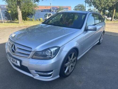 KS11 NHA: Mercedes C220 Sport CDI Blue Efficiency Estate Car. Diesel, 2143cc, Mileage 125,800. Comes with 2 x Keys & V5. Condition As Viewed.