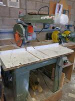 Dewalt DW Radial Arm Cross Cut Saw.