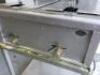 Electric Twin Tank Twin Basket Deep Fat Fryer on Stainless Steel Stand. Size H108 x W60 x D65cm. - 6