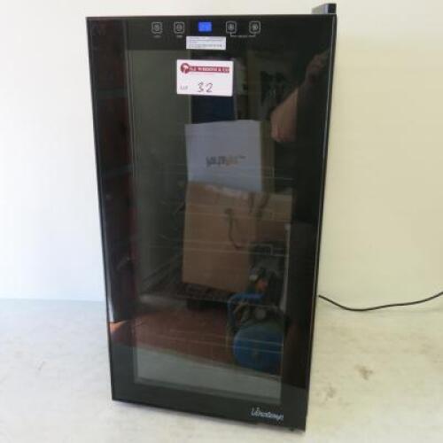 Vintotemp Illuminated Wine Cooler, Model VT-28TS-UK