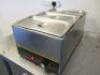 Buffalo Bain Marie, Model L371B. Comes with 3 GN Containers with Lids - 2