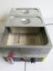 Buffalo Bain Marie, Model L310. Comes with 2 GN Containers with Lids - 2