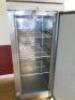 Unifrost Stainless Steel Upright Single Door Fridge, Model R700S. Size H200 x W70 x D85cm. - 3