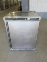 Polar CD081 Undercounter S/S Freezer, S/N 6001520. Size H85 x W60 x D60cm.