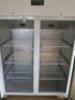 Polar Double Door Upright White Freezer, Model CD616, Size H200 x W133 x D81cm. - 3