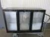 Genfrost 3 Door Back Bar Chiller, Model GBB3H. Size H90 x W135 x D50cm. - 4