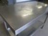 Stainless Steel Prep Table with Shelf Under, Size H80 x W120 x D65cm. - 5