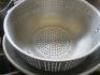 14 x Assorted Sized Stew Pots & Collanders to include: 2 x Collanders & 12 x Stewpots. - 7