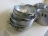 16 x Assorted Sized Stew Pots & Collanders to Include: 6 x Collanders & 10 x Stewpots & 5 Lids. - 3