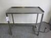 Stainless Steel Prep Table, Size H77 x W88 x D46cm.