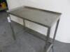 Stainless Steel Prep Table, Size H77 x W88 x D46cm. - 2