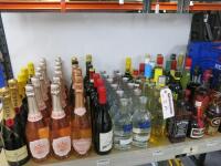 138 x Bottles of Assorted Wines, Spirits, Liquers & Juices to Include: 2 x Champagne, 7 x Proscecco, 17 x Rose Proscecco, 6 x Red Wine, 29 x Spirits, 16 x Liquers, 32 x Juices, 10 x Lemon/Lime Juice & 19 x Tonic Water.NOTE: ALCOHOL LICENSE HOLDER REQUIRED