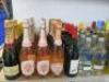 138 x Bottles of Assorted Wines, Spirits, Liquers & Juices to Include: 2 x Champagne, 7 x Proscecco, 17 x Rose Proscecco, 6 x Red Wine, 29 x Spirits, 16 x Liquers, 32 x Juices, 10 x Lemon/Lime Juice & 19 x Tonic Water.NOTE: ALCOHOL LICENSE HOLDER REQUIRED - 2