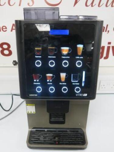 Azkoyen Bean to Cup Coffee Machine, Model Vitro S1 ESP + 2/GB/M03, DOM 10/2021. Comes with Key & Power Supply.