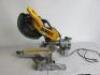 DeWalt Compound Slide Mitre Saw, Model DW718, 305mm Diameter. - 3