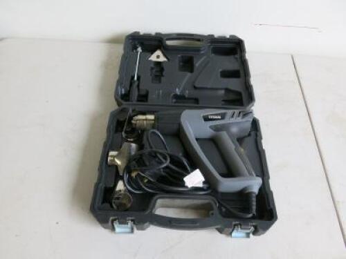 Titan Heat Gun, Model TTB284HTG. Comes with Carry Case.