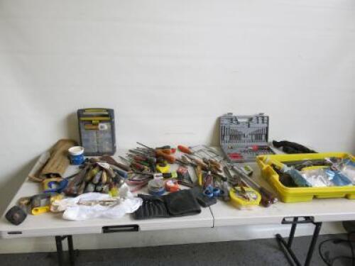 Stanley Pro Mobile Tool Chest with Quantity of Wood Working Tools (As Viewed/Pictured).