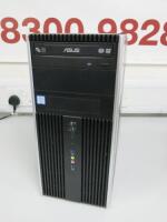 Asus Novatech PC Tower, Running Windows 10 Pro, Intel Core i7-7700, CPU @ 3.60GHz, 16GB RAM, 222GB HDD.